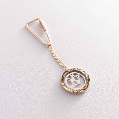 Золотий брелок для ключів «BMW / БМВ» бр00024 — ElitPodarok