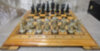 Набор шахмат, доска из дерева, фигурки бронзовые фото 4 — ElitPodarok