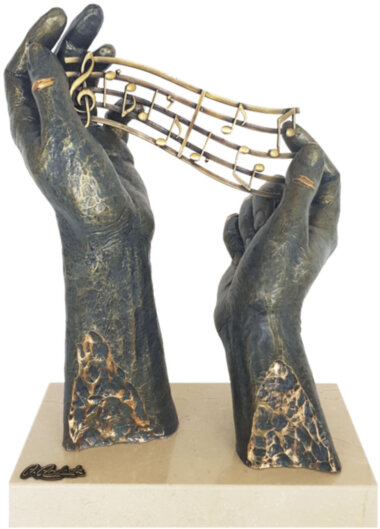 Скульптура «Аллегория музыки» от А.Anglada — ElitPodarok