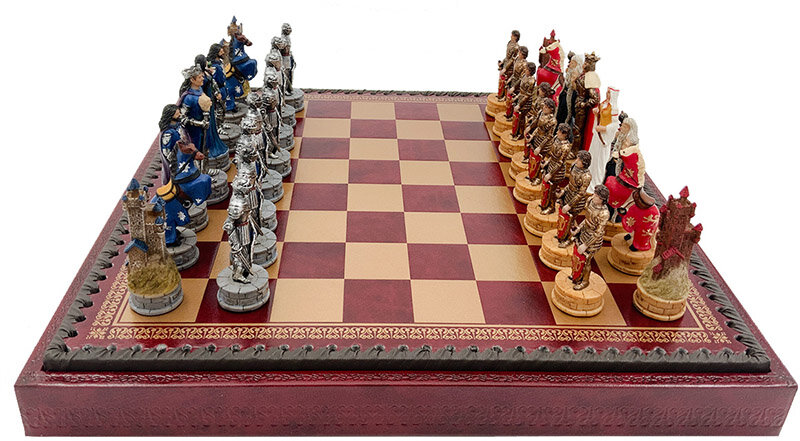 Шахматы, шашки, нарды Italfama King Arthur R75139+219GR фото 1 — ElitPodarok