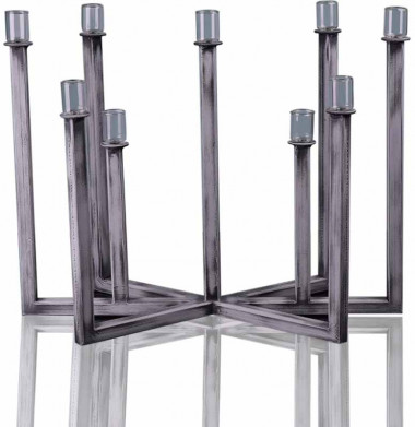 Свічник «Вічність» David Roytman Luxury Judaica в сріблі — ElitPodarok