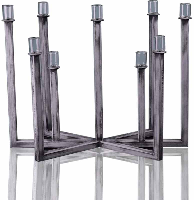 Свічник «Вічність» David Roytman Luxury Judaica в сріблі фото 1 — ElitPodarok