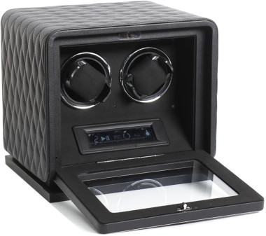 Шкатулка Salvadore для подзавода 2 часов V120.11 BL — ElitPodarok