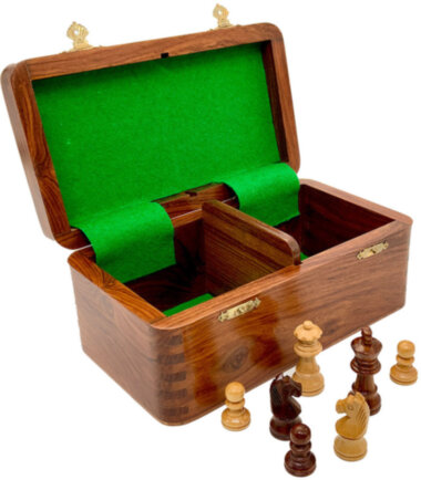 ​Шкатулка для хранения шахматных фигур Italfama G109W — ElitPodarok
