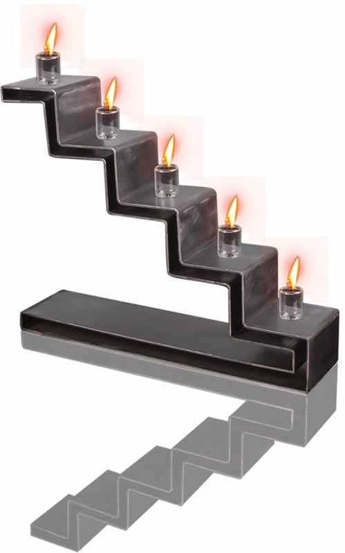 Свічник «Сходи Якова» від David Roytman Luxury Judaica фото 1 — ElitPodarok Свічник «Сходи Якова» від David Roytman Luxury Judaica фото 1 — ElitPodarok