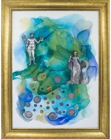 Авторская картина-талисман «На богатство и изобилие»‎ — ElitPodarok