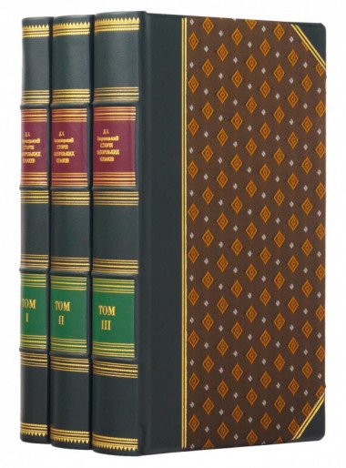 Книга в коже «Історія Запорізьких козаків» Д. И. Яворницкий — ElitPodarok