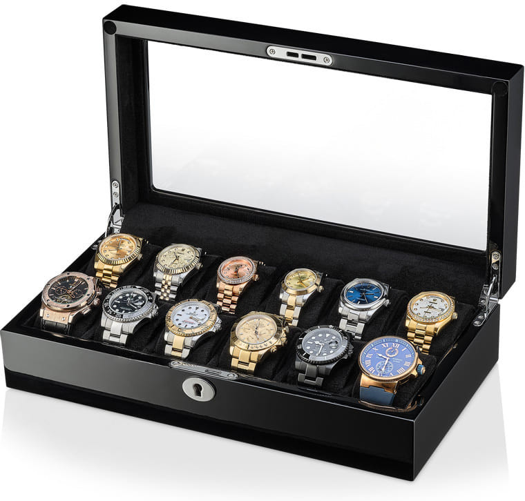 Шкатулка Rothenschild для часов TG841-12BB фото 1 &mdash; ElitPodarok