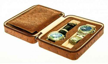 Шкатулка для зберігання годинників Salvadore 4W-OSBR/PU — ElitPodarok