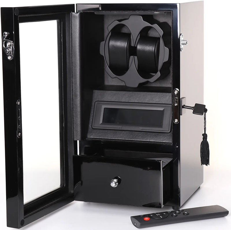 Шкатулка Salvadore для подзавода 2 часов X-2/01-BBM 2x4 фото 1 — ElitPodarok