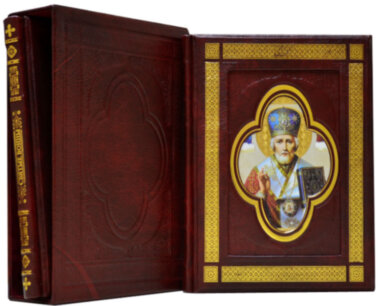 Подарочная книга «Иконы святых воинов» — ElitPodarok
