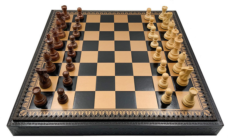 Шахи Italfama Класика Palissandro Dorato G250-77+222GN фото 1 — ElitPodarok