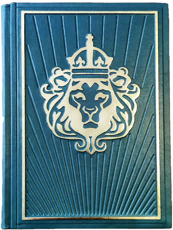 Книга «Мудрість лідера» у шкіряній обкладинці фото 1 — ElitPodarok