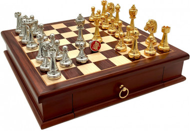 Шахматы Italfama Staunton 70G+333W — ElitPodarok