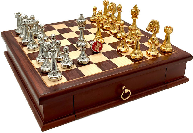 Шахматы Italfama Staunton 70G+333W фото 1 — ElitPodarok