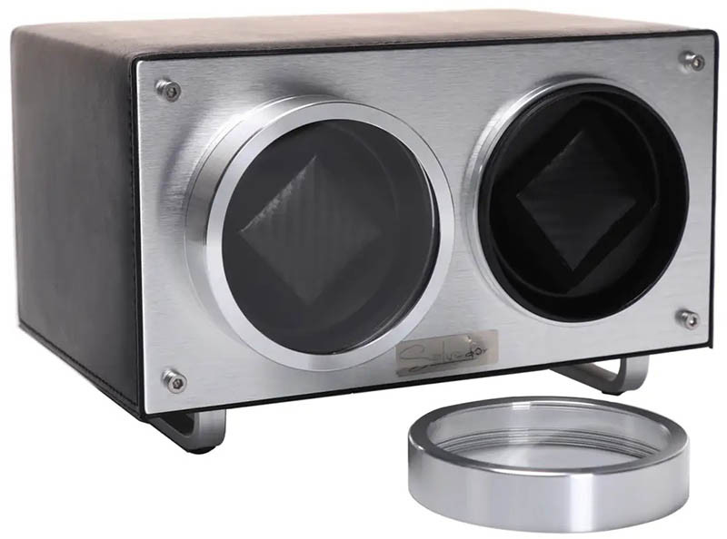 Шкатулка Salvadore для подзавода 2 часов MW/412/BL фото 1 — ElitPodarok