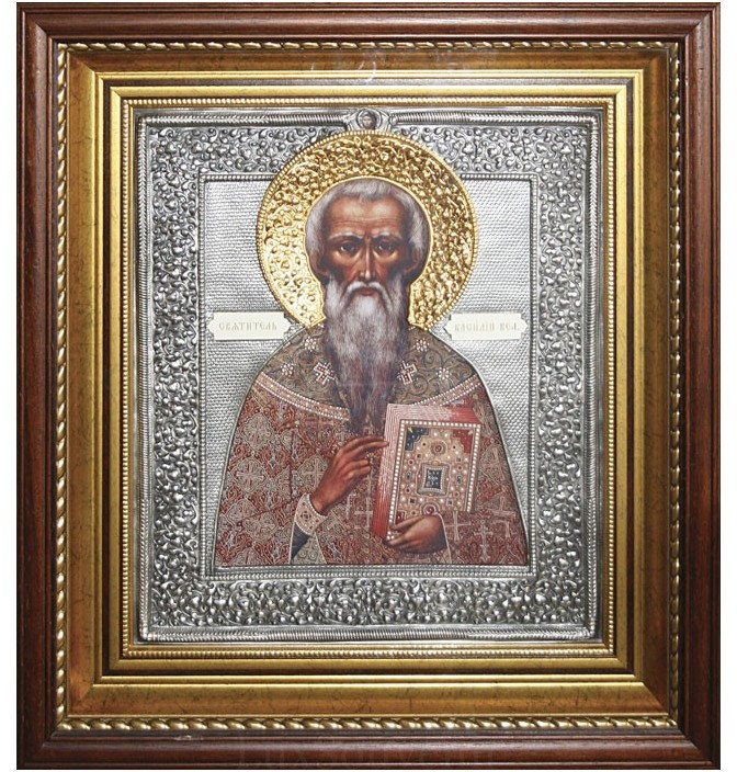 Икона Святитель Василий фото 1 — ElitPodarok Икона Святитель Василий фото 1 — ElitPodarok