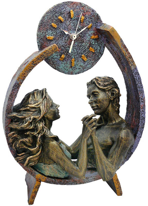 Скульптура-годинник «Мелодія» від А.Anglada фото 1 — ElitPodarok
