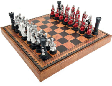 Шахматы Italfama Рыцари тамплиеры R75641+219MAP — ElitPodarok