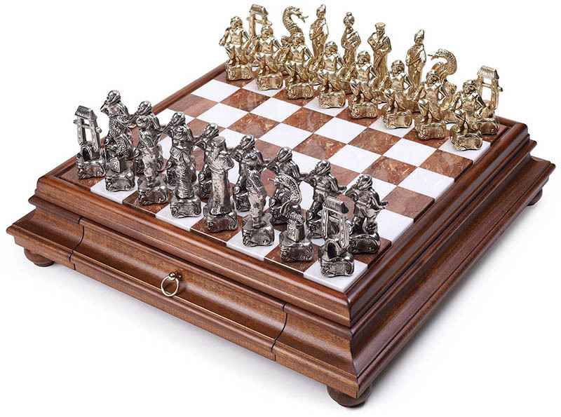 Шахматы Italfama Samurai 87M+419AW фото 1 — ElitPodarok