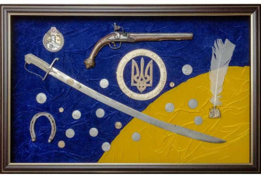 Подарунковий колаж «Козацькому роду нема переводу» — ElitPodarok