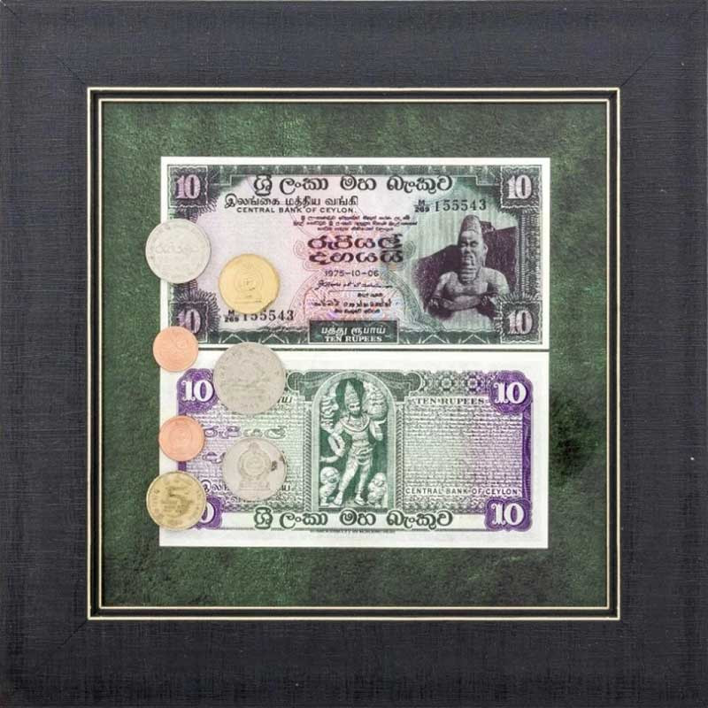 Колаж «Банкноти та монети Шрі-Ланки» фото 1 — ElitPodarok