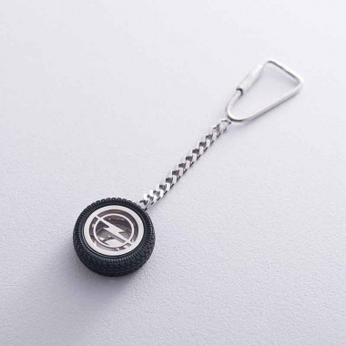 Брелок серебряный «Opel / Опель» 10052 — ElitPodarok