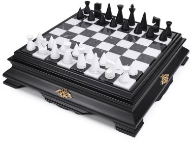 Шахматы Italfama Modern G1501BN+CUPP77N — ElitPodarok
