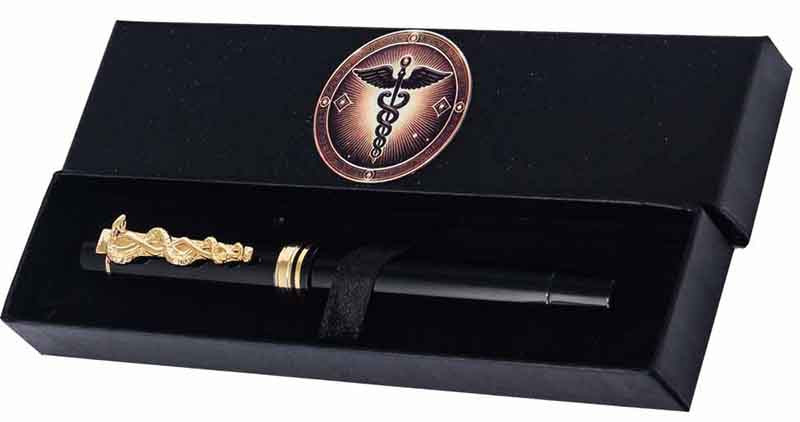 Подарунковий набір для медпрацівників із ручкою Tenso «Крила здоров'я» фото 1 — ElitPodarok