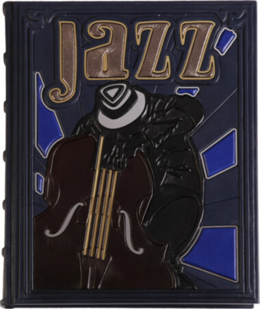 Книга «Джаз» в кожаной обложке — ElitPodarok