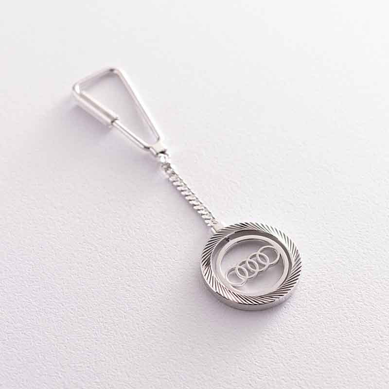 Золотой брелок «Audi / Ауди» бр00049 фото 1 — ElitPodarok