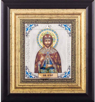 Икона в подарок «Святой Игорь» — ElitPodarok