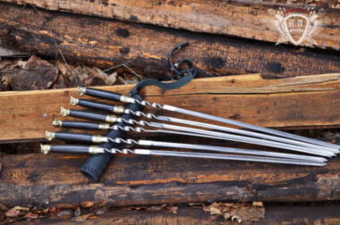 Набір шампурів ручної роботи «Капуцин» — ElitPodarok