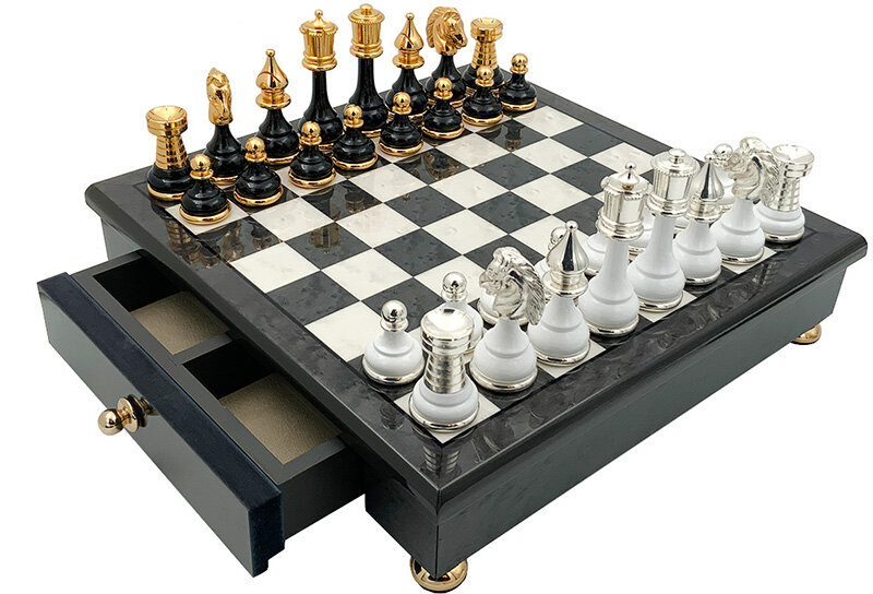 Шахи Italfama Класика Staunton 150GSBN+333GLP фото 1 — ElitPodarok