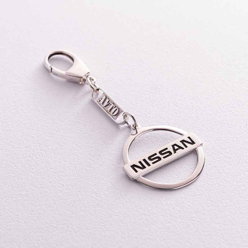 Срібний брелок для машини Nissan / Ніссан 9012.1 фото 1 — ElitPodarok