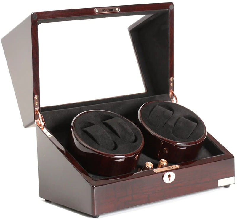 Шкатулка Salvadore для подзавода 4 часов 1052/GBF/F5 2x4 фото 1 — ElitPodarok