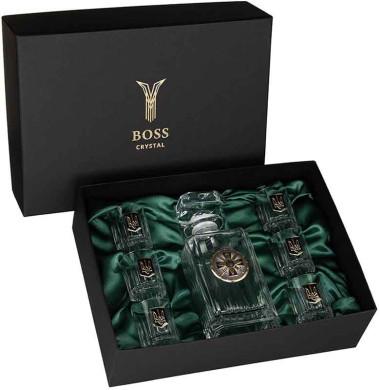 Набор для водки «ГУР ЗСУ» с чарками 7 предметов — ElitPodarok