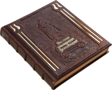 Книга «Великі полководці і флотоводці» у шкіряній обкладинці — ElitPodarok