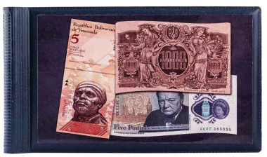 Папка для банкнот с картиной на металле — ElitPodarok