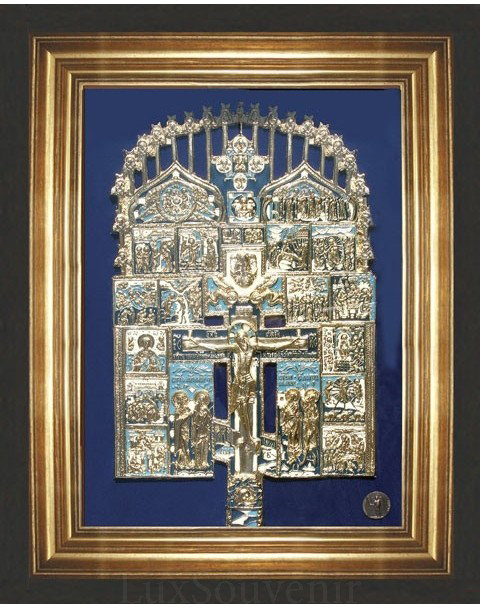 Хрест "Розп'яття Христове з майбутніми і обраними іконами" фото 1 — ElitPodarok