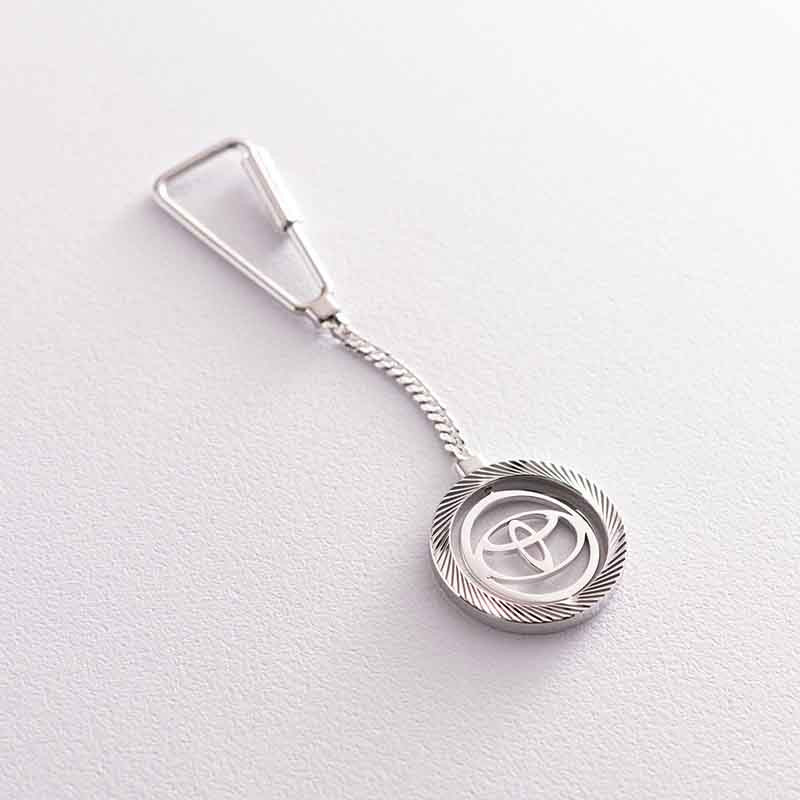 Золотой брелок «Toyota / Тойота» бр00051 фото 1 — ElitPodarok