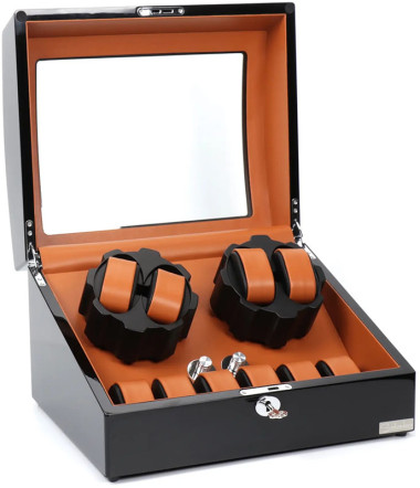 Шкатулка Salvadore для подзавода 4 часов 031/BBR/F5 2x4 — ElitPodarok