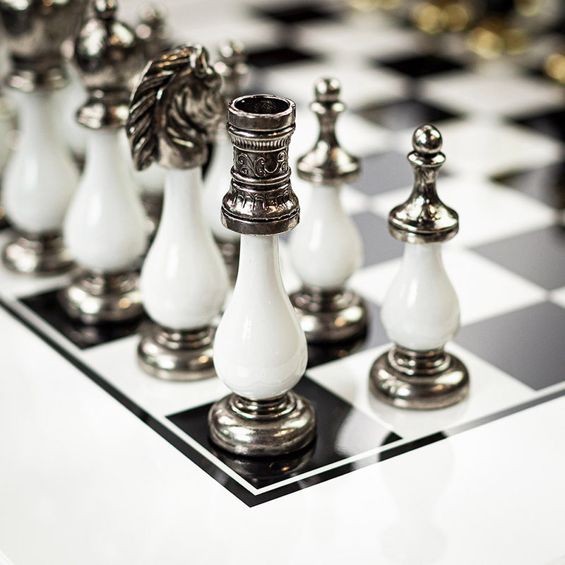 Шахматы Italfama Arabescato 142BN+342BNSG фото 1 &mdash; ElitPodarok