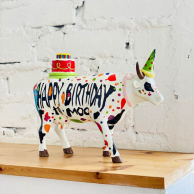 Статуетка корова «Happy Birthday» Cow Parade — ElitPodarok