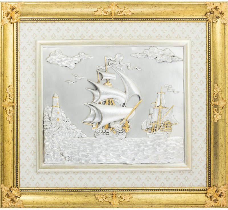 Подарункове інтер'єрне панно «Кораблі» фото 1 — ElitPodarok