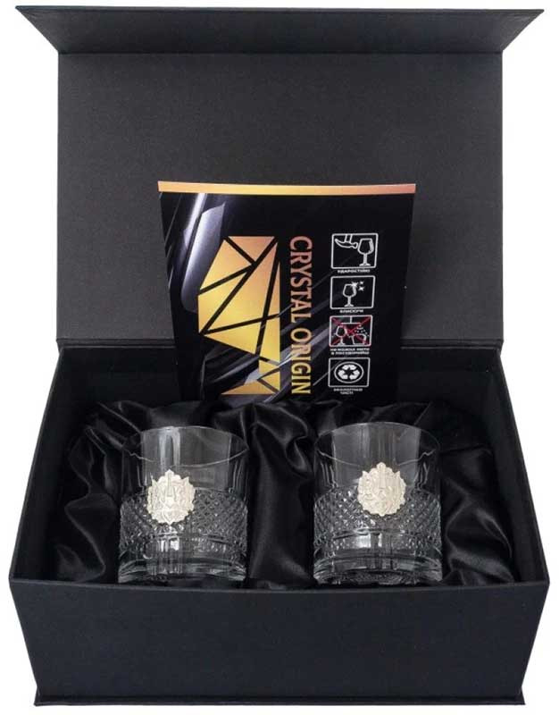 Набір келихів для віски «Crystal Origin» подарунковий фото 1 — ElitPodarok