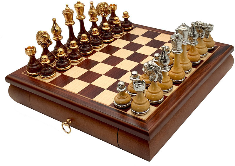 Шахи Italfama Класичні Mignon Fiorito 158G+332W фото 1 — ElitPodarok