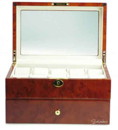 Шкатулка для зберігання годинників Salvadore 804-16DBC — ElitPodarok