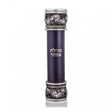 Футляр для мегілату Естер синій від David Roytman Luxury Judaica — ElitPodarok