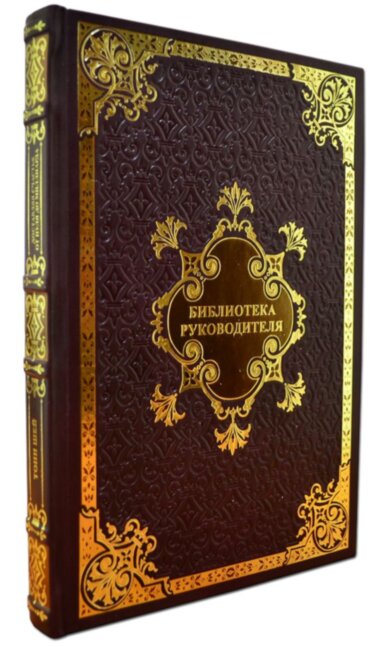 Книга в шкірі «Доставляючи щастя. Від нуля до мільярда» — ElitPodarok
